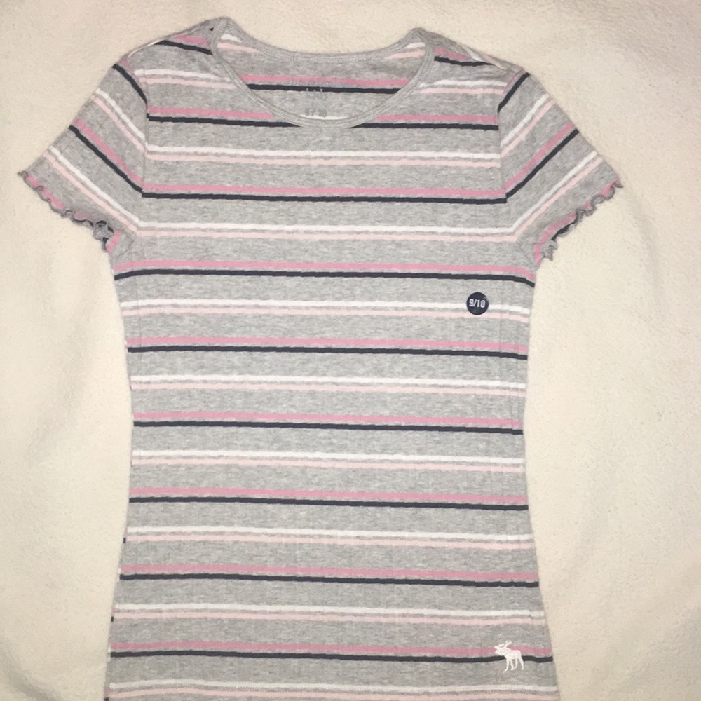 Striped Crewneck Top